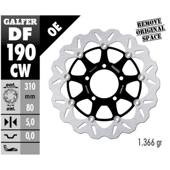GALFER ZX10R/ZZR1400/GTR1400 DISCO TRAVAO FRENTE GALFER ZX10R/ZZR1400/GTR1400 DISCO TRAVAO FRENTE