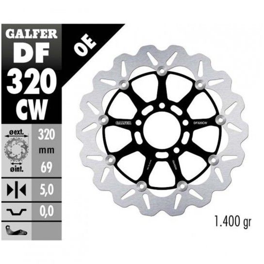 GALFER GSXR600/750/1000 DISCO TRAVAO FRENTE GALFER GSXR600/750/1000 DISCO TRAVAO FRENTE