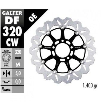 GALFER GSXR600/750/1000 DISCO TRAVAO FRENTE