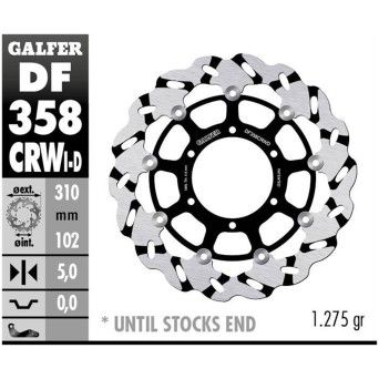GALFER GSXR DISCO TRAVAO WAVE DIREITO