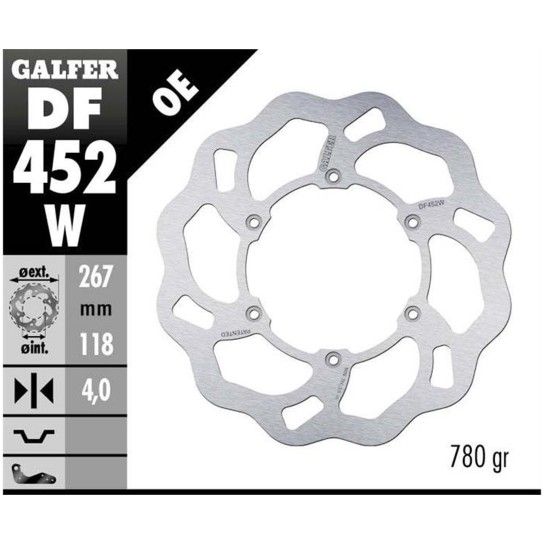 GALFER TT600 DISCO TRAVAO FRENTE GALFER TT600 DISCO TRAVAO FRENTE