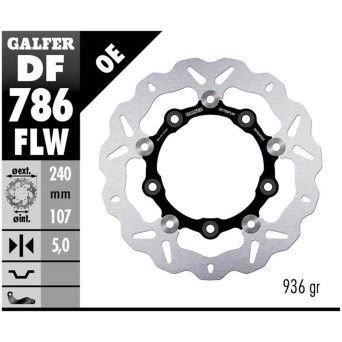 GALFER BANDIT/KTM990 SM DISCO WAVE TRAS