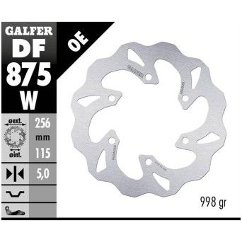 GALFER TRIUMPH TROPHY DISCO TRAS GALFER TRIUMPH TROPHY DISCO TRAS