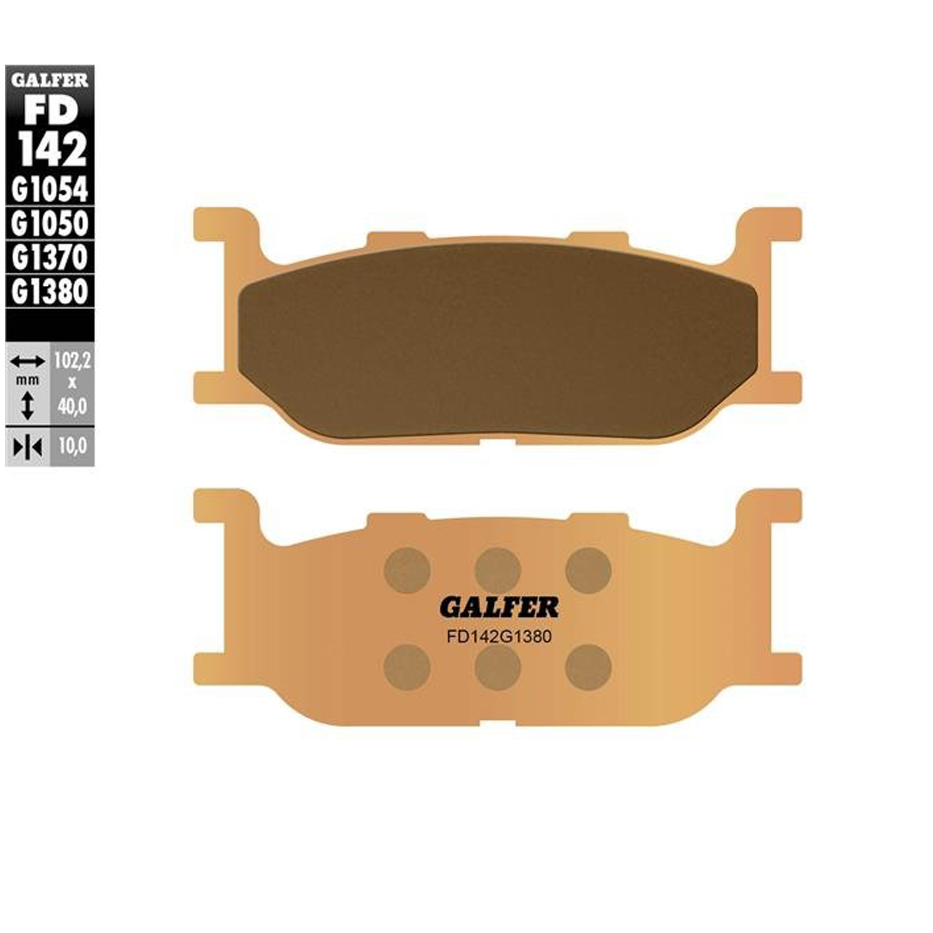 GALFER 142-1380 PASTILHAS TRAVAO