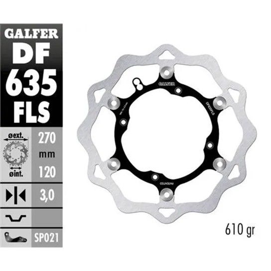 GALFER HUSQVARNA DISCO FRENTE 270mmx3