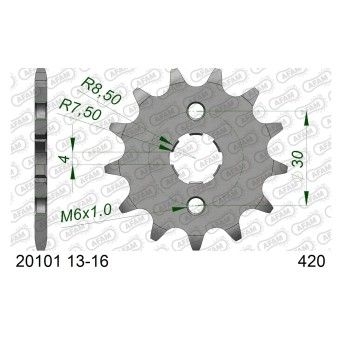 AFAM PINHAO 420 MSX125 CRF110 PARTNER110 AFAM PINHAO 420 MSX125 CRF110 PARTNER110