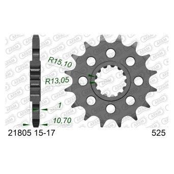 AFAM PINHAO 525 YZF-R1 1998-2014 AFAM PINHAO 525 YZF-R1 1998-2014