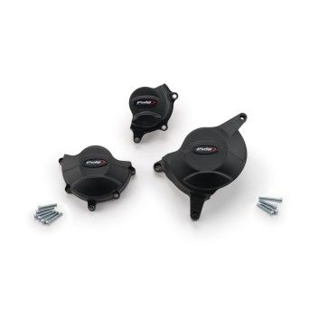 PUIG CB650R 2019-20 KIT TAMPA MOTOR PRETO PUIG CB650R 2019-20 KIT TAMPA MOTOR PRETO