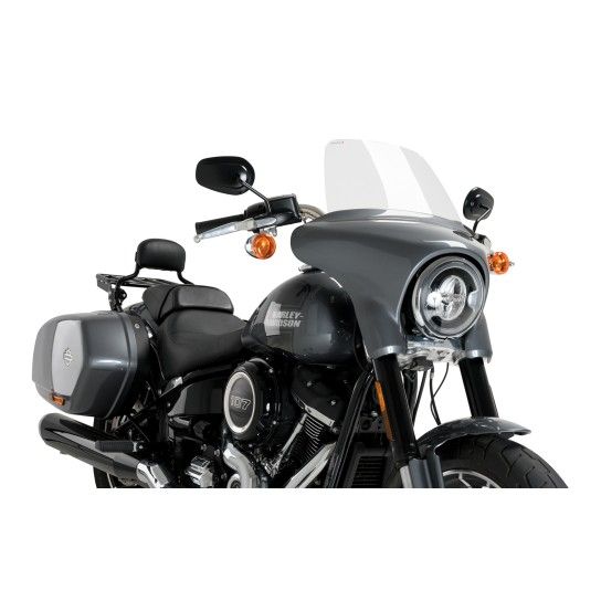 PUIG H-D SOFTAIL SPORT GLIDE 2018-24 HIGH ROAD TRANSPARENTE