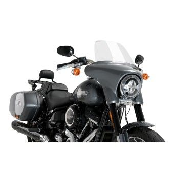 PUIG H-D SOFTAIL SPORT GLIDE 2018-24 HIGH ROAD TRANSPARENTE
