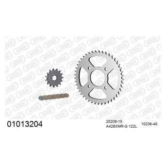 AFAM KIT AÇO CB 125 F 2015-20 AFAM KIT AÇO CB 125 F 2015-20