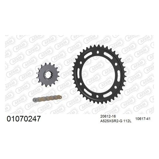 AFAM KIT AÇO CBR 600RR 2007-19 AFAM KIT AÇO CBR 600RR 2007-19