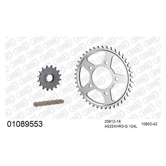 AFAM KIT AÇO CRF 1000 AFRICA TWIN 2016-19 AFAM KIT AÇO CRF 1000 AFRICA TWIN 2016-19