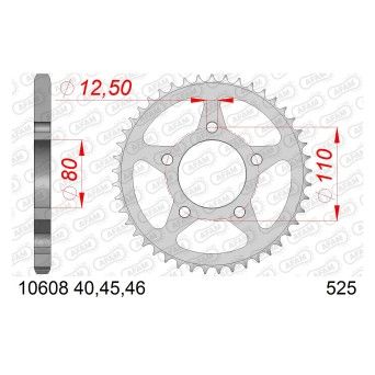 AFAM CREMALHEIRA A�O 525 CB500 1994-03 CB750 1991-2003
