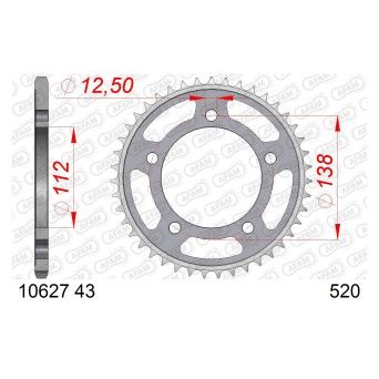 AFAM CREMALHEIRA A�O 520 CBF500 NC700 NC750 X-ADV HORNET 750