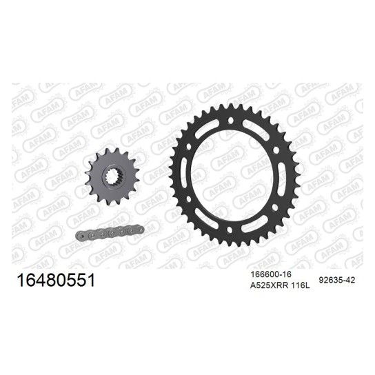AFAM KIT A�O F 800 GS 2006-18 PARAFUSOS 10.5mm