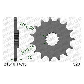 AFAM PINHAO 520 XT 660R 660Z 2004-16 PEGASO 650 2005-10 AFAM PINHAO 520 XT 660R 660Z 2004-16 PEGASO 650 2005-10