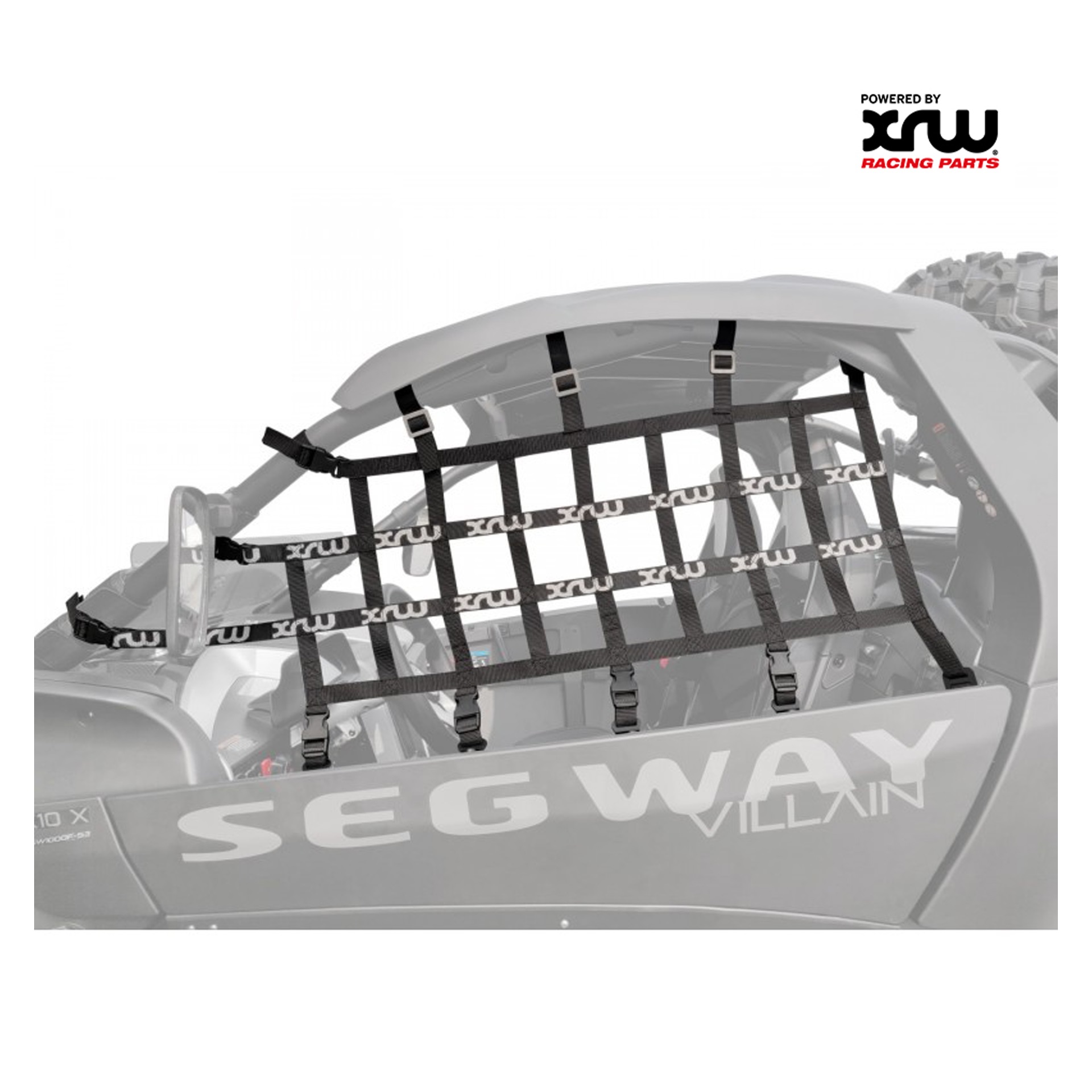 ROLL CAGE NETS WHITE - VILLAIN SX10 ROLL CAGE NETS WHITE - VILLAIN SX10