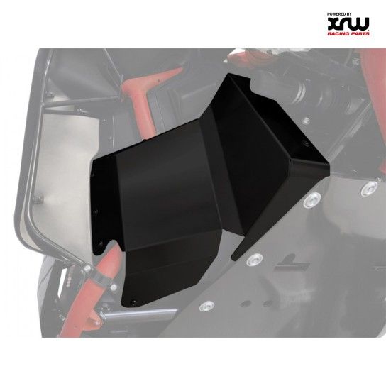 KIT DE PROTE��ES DE  CAVA RODA ALU PRETO - VILLAIN SX10