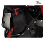 KIT DE PROTE��ES DE  CAVA RODA ALU PRETO - VILLAIN SX10