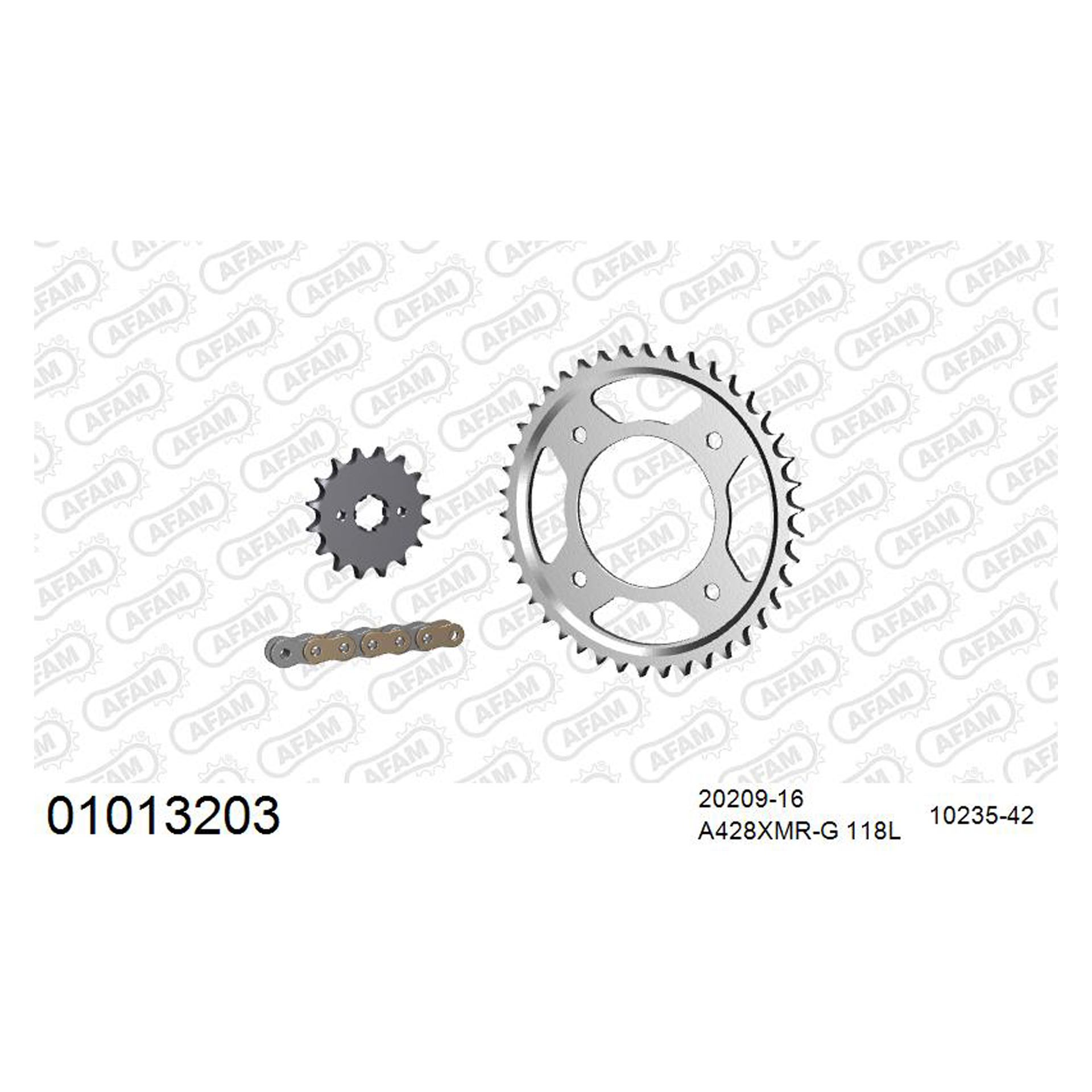 AFAM KIT A�O CBF 125 2009-16