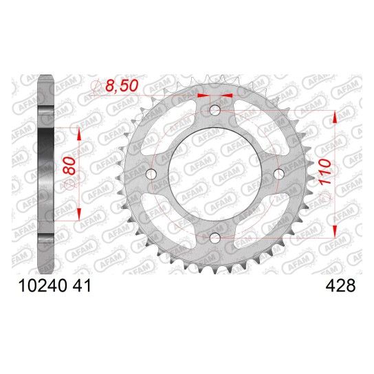 AFAM CREMALHEIRA A�O 428 CB 125 F 2021-22