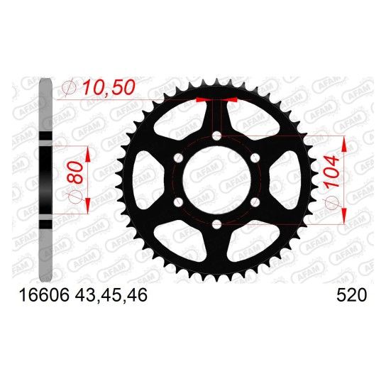AFAM CREMALHEIRA A�O 520 ER6 ZX4 ZX6 Versys 650 Z650 750 800