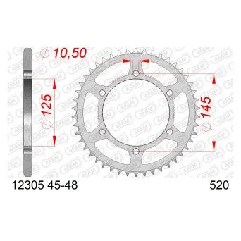 AFAM CREMALHEIRA A�O 520 MT 03 XJ600 XT660R 2004-16 XTZ750