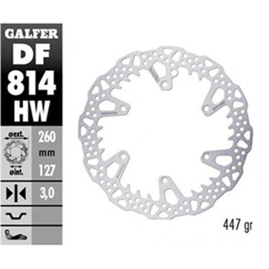 GALFER BETA DISCO FRENTE SHARK 260X3mm GALFER BETA DISCO FRENTE SHARK 260X3mm