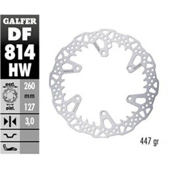 GALFER BETA DISCO FRENTE SHARK 260X3mm
