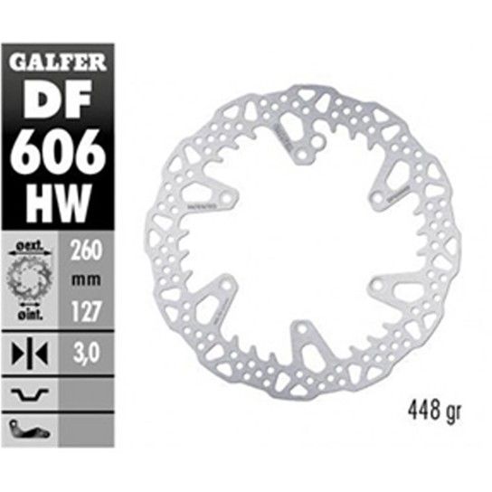 GALFER KTM GAS GAS HUSQVARNA DISCO FRENTE SHARK 260X3mm