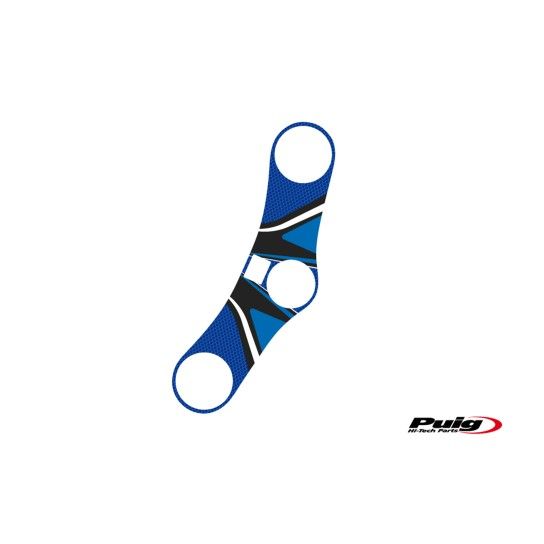 PUIG CBR600RR 2005-06 PROTECTOR PLATINA RADIKAL AZUL PUIG CBR600RR 2005-06 PROTECTOR PLATINA RADIKAL AZUL