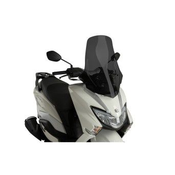 PUIG MP3 350 2018 WINDSHIELD V-TECH LINE TOURING SMOKE