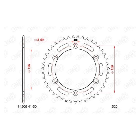AFAM CREMALHEIRA A�O 520 BETA GAS GAS HUSQVARNA 2002-13