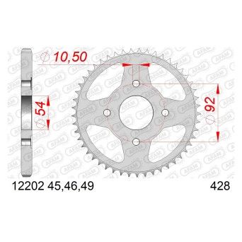 AFAM CREMALHEIRA A�O 428 RD 125 SR 125 TZR 125