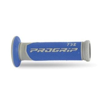PROGRIP PU�OS 732 SUPERBIKE GRIS/AZUL