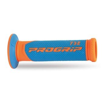 PROGRIP PU�OS 732 SUPERBIKE NARANJA FLUOR/AZUL CLARO