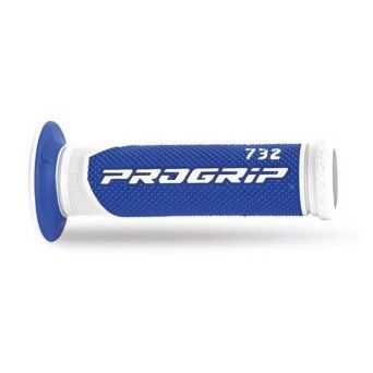 PROGRIP PU�OS 732 SUPERBIKE BLANCO/AZUL