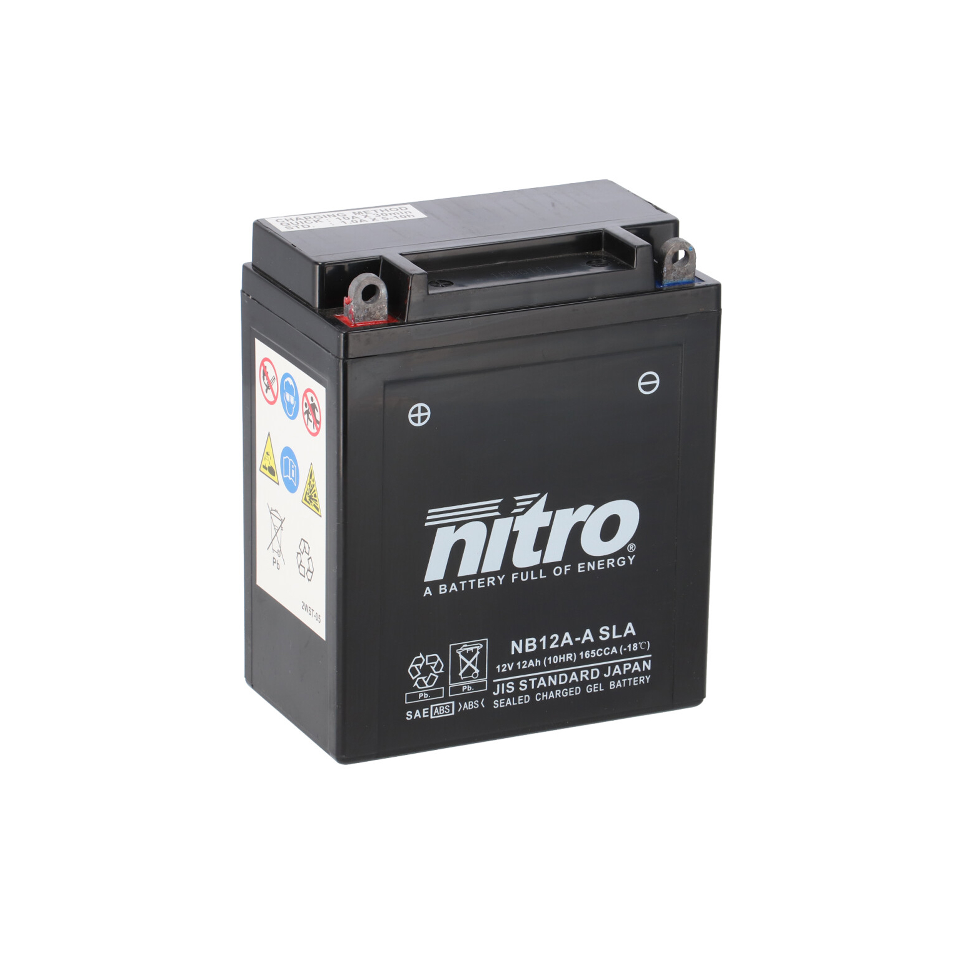 NITRO BATERIA NB12A-A COM CARGA ACIDO NITRO BATERIA NB12A-A COM CARGA ACIDO