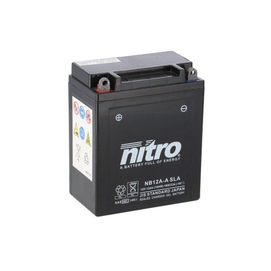NITRO BATERIA NB12A-A COM CARGA ACIDO NITRO BATERIA NB12A-A COM CARGA ACIDO