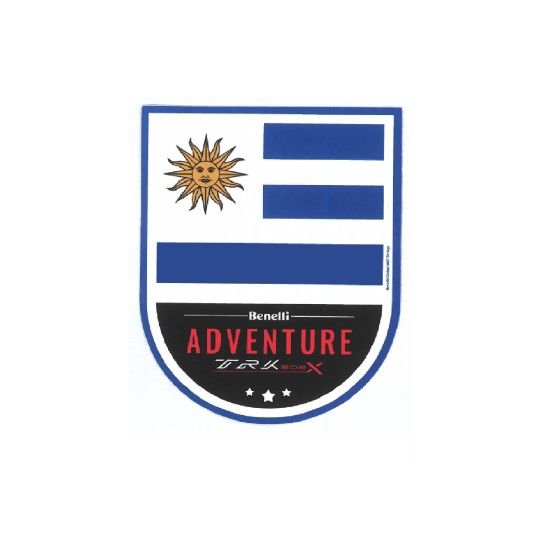 AUTOCOLANTE BENELLI ADVENTURE URUGUAY AUTOCOLANTE BENELLI ADVENTURE URUGUAY