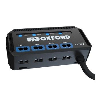 OXFORD CAIXA DE JUN�AO DE 4 ENTRADAS COM RELAY E FUSIVEL