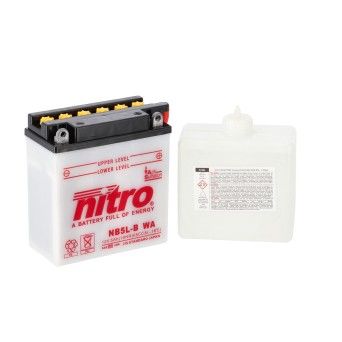 NITRO BATERIA NB5L-B COM CARGA ACIDO