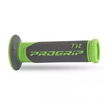 PROGRIP PUÑOS 732 SUPERBIKE FLUOR VERDE/TITANIO PROGRIP PUÑOS 732 SUPERBIKE FLUOR VERDE/TITANIO