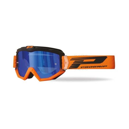 PROGRIP GOOGLES 3201 FL BLACK/ORANGE FLUO