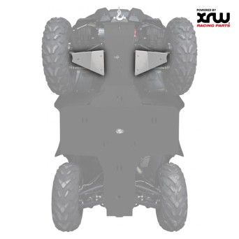 FRONT A-ARM PROTECTIONS ALU KIT - KYMCO MXU 550-700 (2020+)