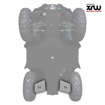 REAR A-ARM PROTECTIONS ALU KIT - KYMCO MXU 550-700 (2020+)