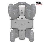 UNDER CENTRAL FRAME PROTECTION ALU - KYMCO MXU 550-700 (2020 UNDER CENTRAL FRAME PROTECTION ALU - KYMCO MXU 550-700 (2020