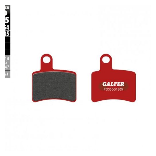 GALFER 335-1805 PASTILHAS TRAVAO TRIAL GALFER 335-1805 PASTILHAS TRAVAO TRIAL