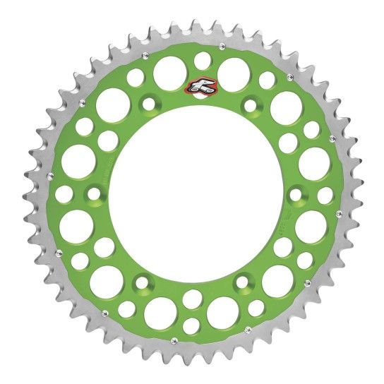 RENTHAL CREMALHEIRA TWINRING VERDE KAWASAKI